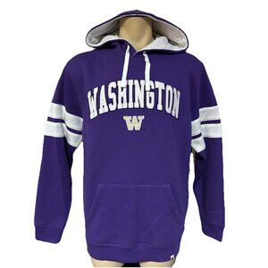 NEW Washington Huskies Colosseum Athletics Purple Crewneck Sweatshirt Men's L